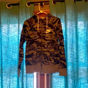Nike camp hoodie zip up